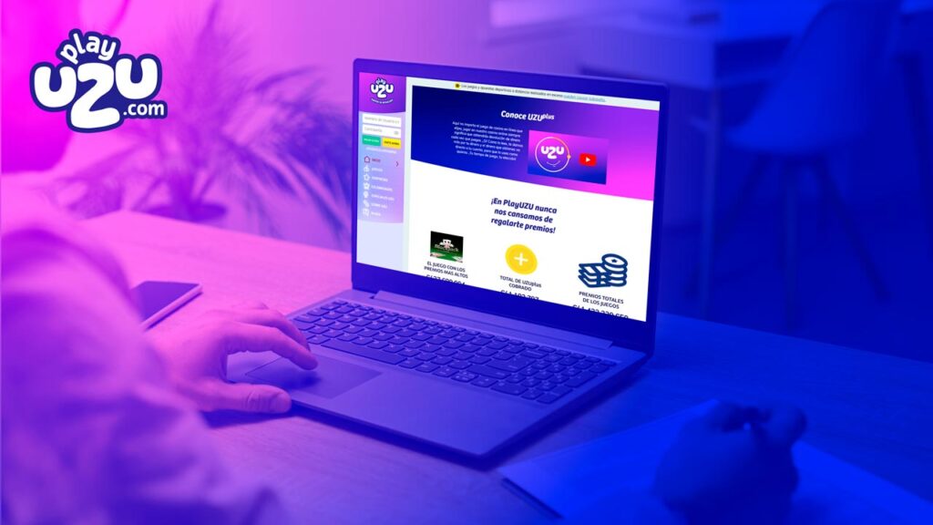 Jugador navegando en un sitio web de casino online que muestra promociones y premios en torneos en vivo.