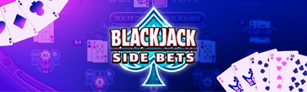 Banner ilustrativo con diseño vibrante y cartas de juego flotando, como representación visual de cómo jugar Blackjack