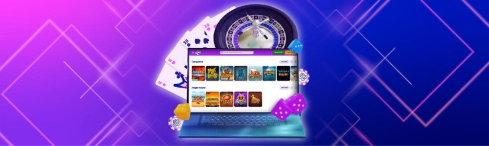 Plataforma de PlayUZU de juegos de casino en línea donde se muestra una sección con diferentes títulos creados para divertirse